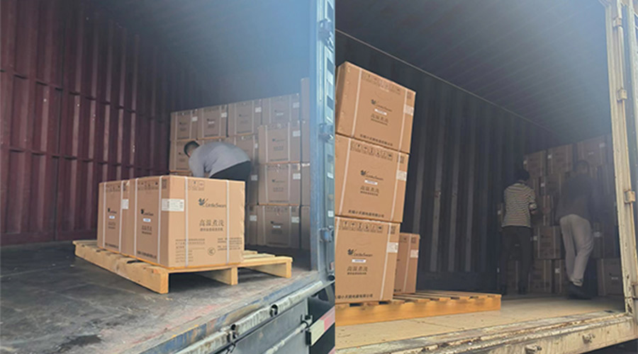 拼速度、高效率地完成國內(nèi)某知名品牌迷你洗衣機(jī)發(fā)貨