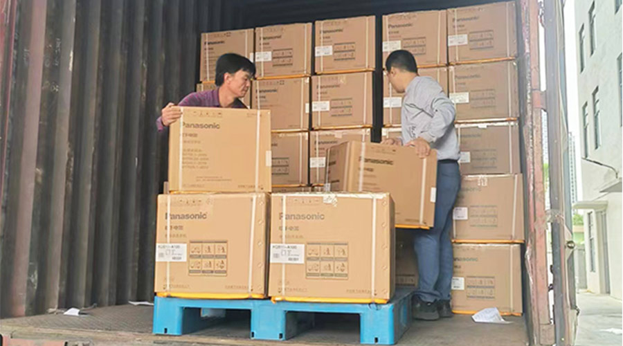 發(fā)貨抓速度！金環(huán)電器第一時(shí)間完成松下滾筒干衣機(jī)發(fā)貨