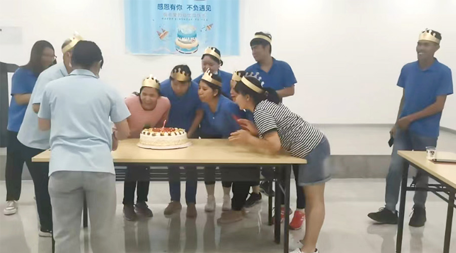 金環(huán)電器6月份員工生日會(huì)  美好如約而至！