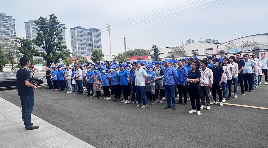 安全至上 防范未“燃”！金環(huán)電器開展消防安全演練