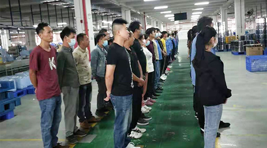 二十大寄語青年！金環(huán)電器開展關(guān)于二十大會議精神學(xué)習(xí)