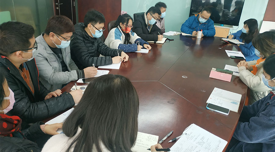 開工大吉！金環(huán)電器組織銷售部門召開動員大會