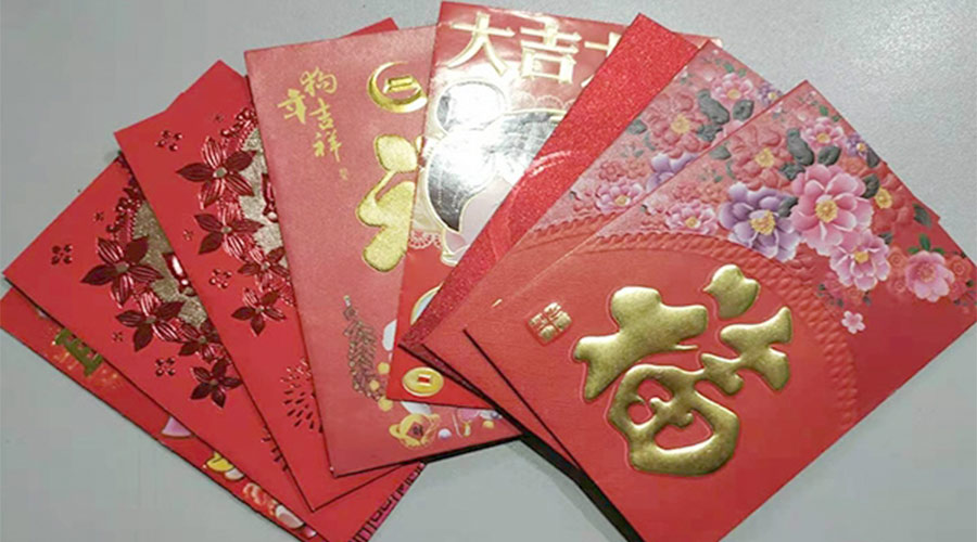 開工好彩頭！金環(huán)電器銷售部為員工派發(fā)開工紅包！