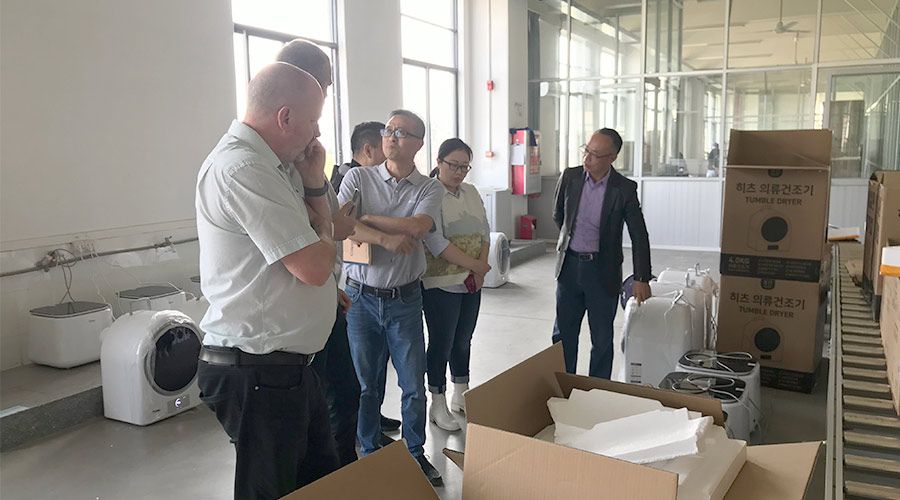 搶訂單 拼合同！金環(huán)電器積極推進(jìn)滾筒衣服烘干機(jī)訂單增長(zhǎng)